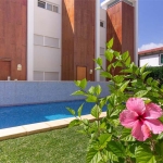 Edificio con piscina